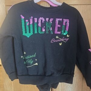 Wicked Kids Matching Set - Black and Green